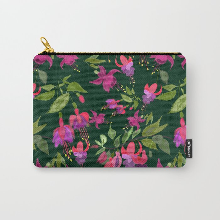 April blooms(Fuchsia)  Carry-All Pouch
