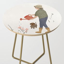 The happiness gardener Side Table