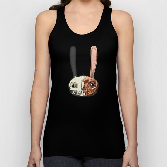 Visible Floating BunnyHead Unisex Tank Top