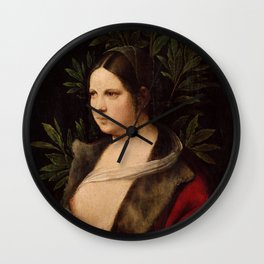 Giorgione - Laura Wall Clock