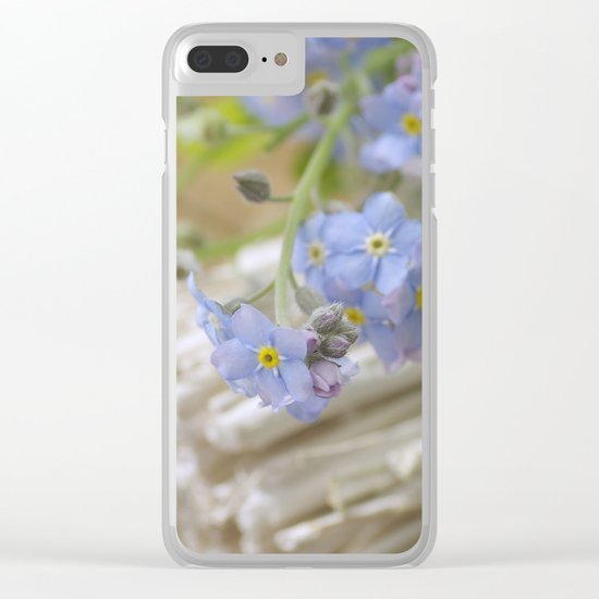 Do not forget me Clear iPhone Case