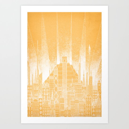 Sun Art Print