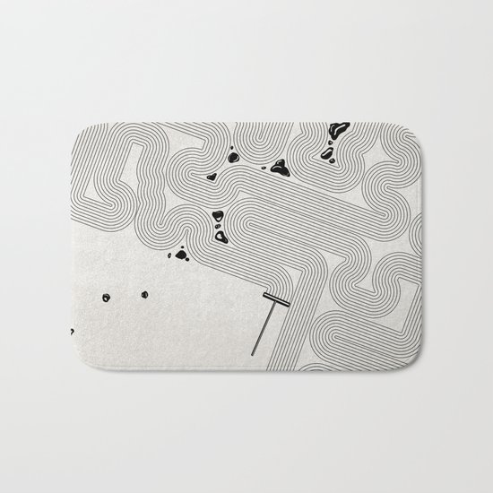 Zen Garden. Bath Mat