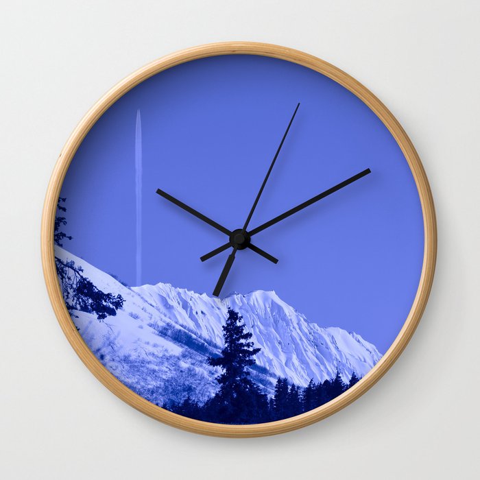 True Blue Wall Clock