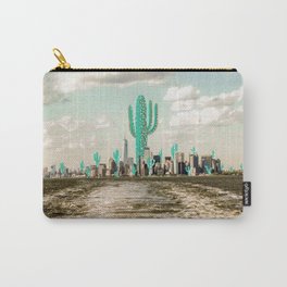 Cactus meets NYC 001 Carry-All Pouch
