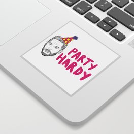 party (tom) hardy Sticker
