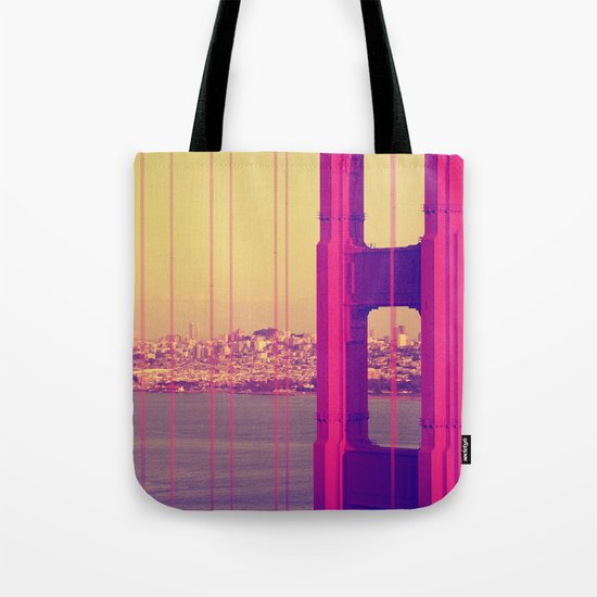 Golden Gate Into San Francisco Tote Bag