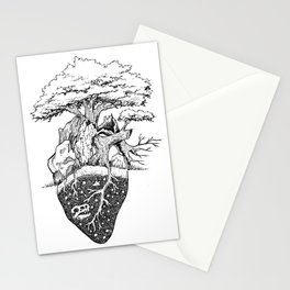 Nature Lover's Heart Stationery Cards