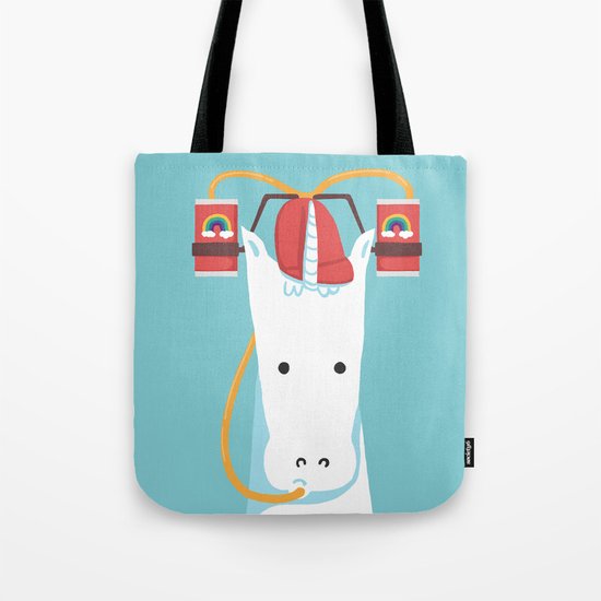 Rainbow Juice Tote Bag