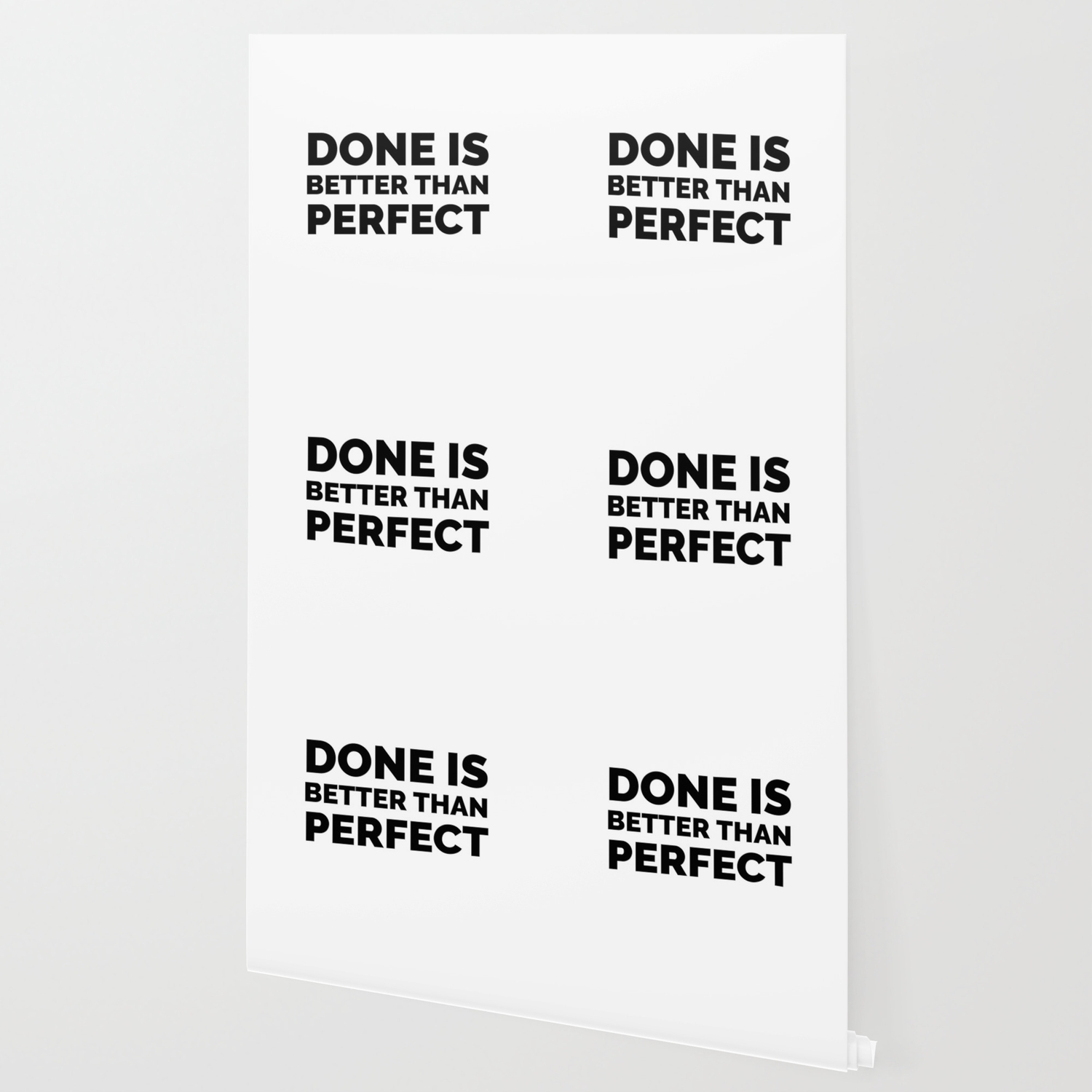 Done Is Better Than Perfect Motivation Quote Wallpaper By Myrainbowlove Society6 Done Is Better Than Perfect Motivation Quote Wallpaper By Myrainbowlove Society6