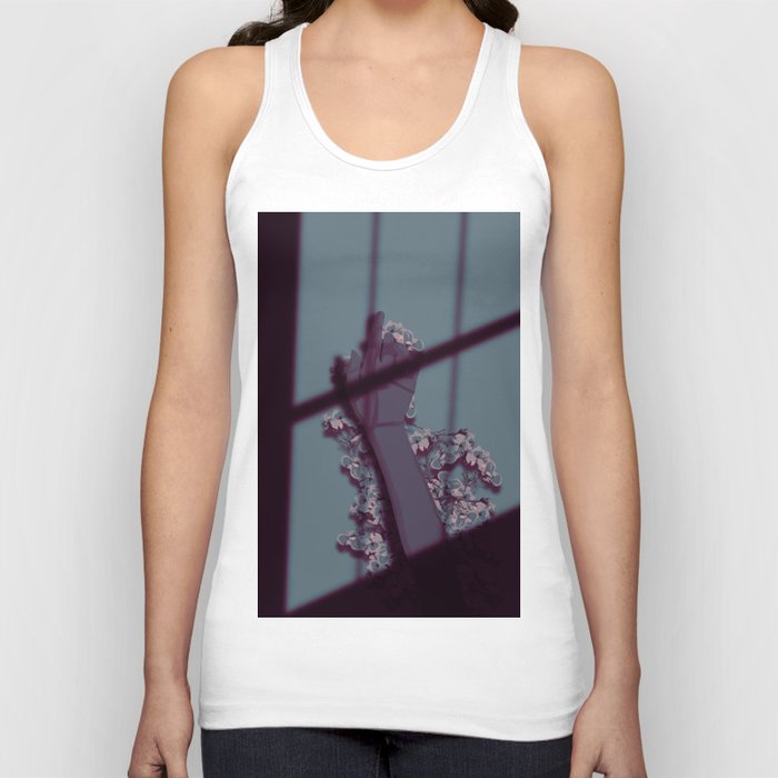Resting on Flowers Tank Top