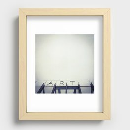 Follow Your Art Recessed Framed Print