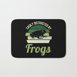 Funny Frogs Lover Bath Mat