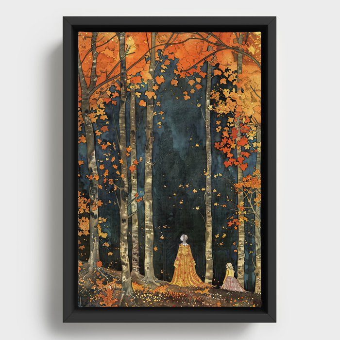 Path of Devotion Framed Canvas
