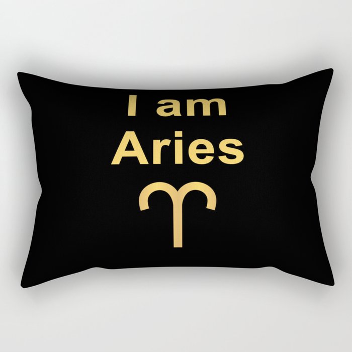 Aries Star Sign Gift Rectangular Pillow