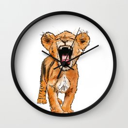 Free the Tiger in You Wall Clock