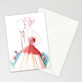 Red Queen Stationery Cards