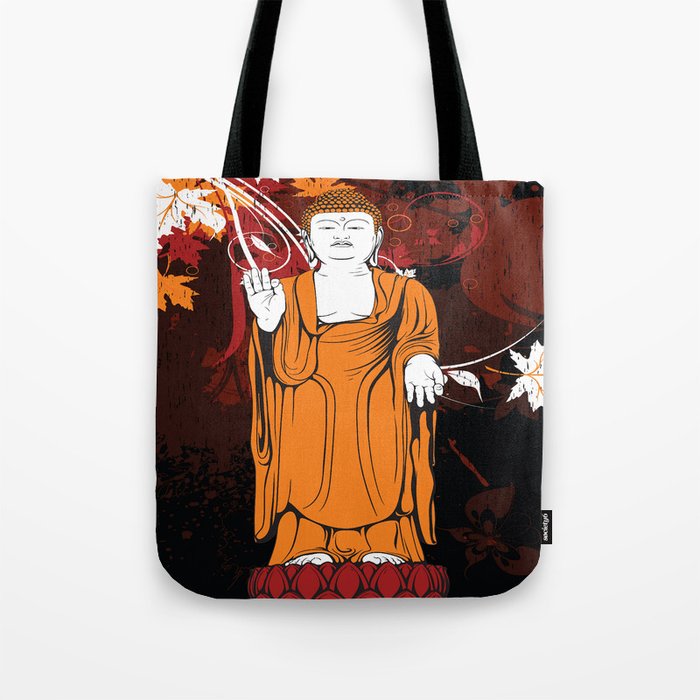 Vintage Buddha Tote Bag By Bookcollecting101