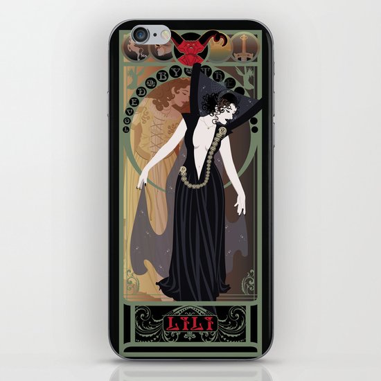 Dark Lili Nouveau - Legend iPhone & iPod Skin