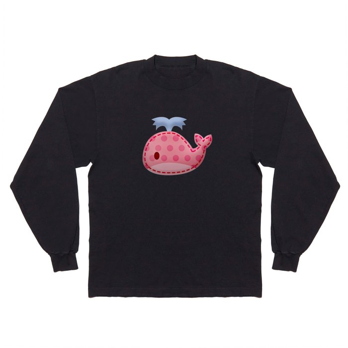 Pink dolphin long sleeve shirt sales