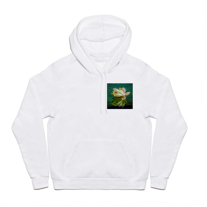 Water Lily after rain Hoody