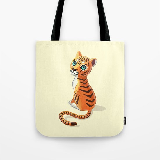 Tiger Cub Tote Bag