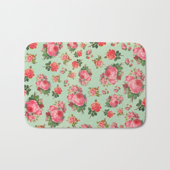 FLORAL PATTERN Bath Mat