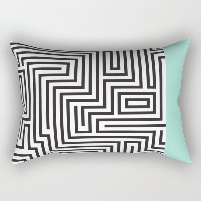 The Maze Rectangular Pillow