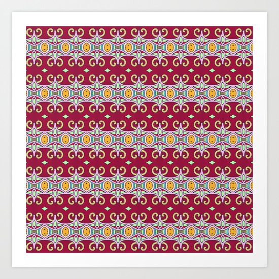 Mix&Match Indian Summer 02 Art Print