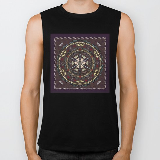 The Source Mandala Biker Tank