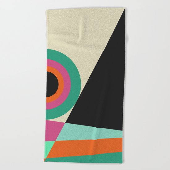 Geometric#30 Beach Towel