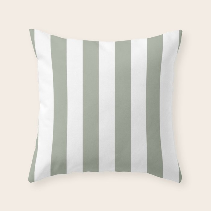 green striped throw pillows