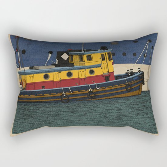 Tug Rectangular Pillow
