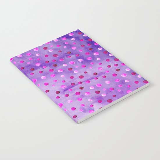 Polka Dot Pattern 02 Notebook