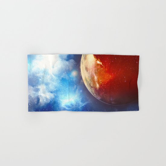 Sunsets on Mars are Blue Hand & Bath Towel