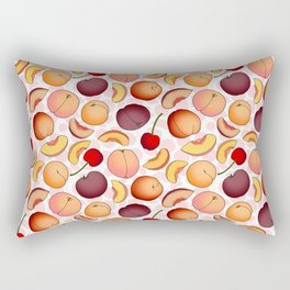 Tumbling Stone Fruits  Rectangular Pillow