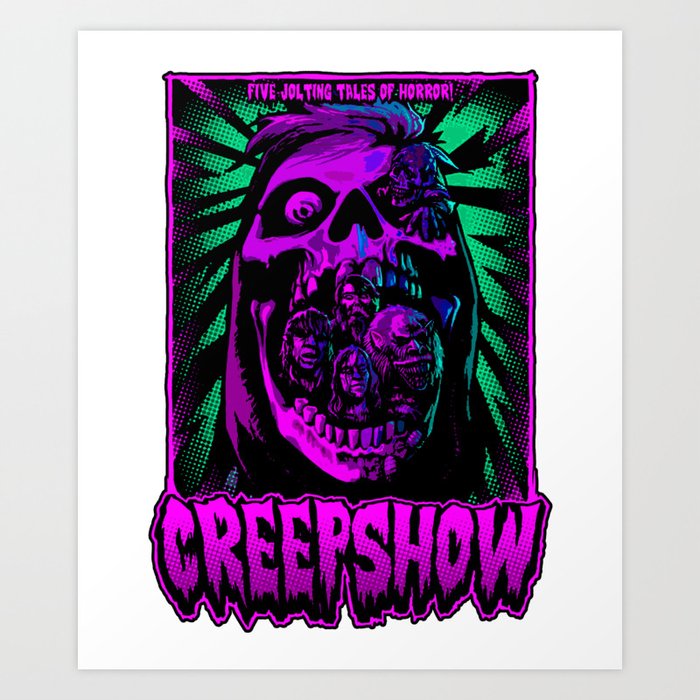 The Creepshow Art Print By Louiethomas Society6