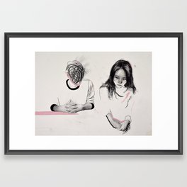 I Can't Put This in Words Framed Art Print