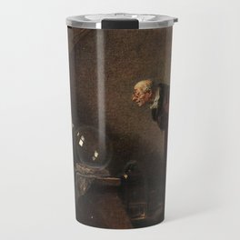 The Alchemist - Carl Spitzweg  Travel Mug