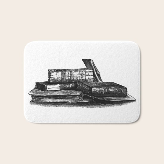 Books 2 Bath Mat