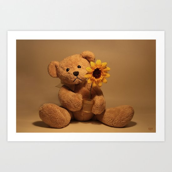 A flower for you Art Print