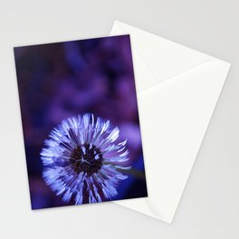 Violet Dandelion Stationery Cards