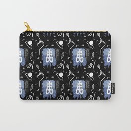 TELEVISION TEXTILE Carry-All Pouch