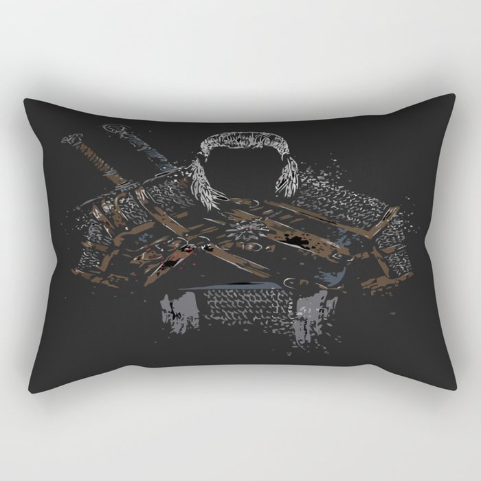 Geralt Of Rivia The Witcher Rectangular Pillow By Madferit99