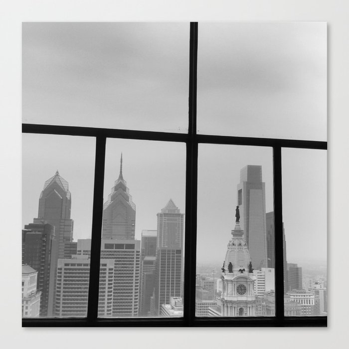 Philadelphia Skyline Canvas Print By Christiancarollo Society6