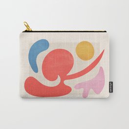 Abstract Shapes: Matisse Paper Cutouts III Carry-All Pouch | Palette, Mid Century, Pop, Cutout, Exhibition, Modern, Museum, Soft, Cut Out, Graphicdesign 