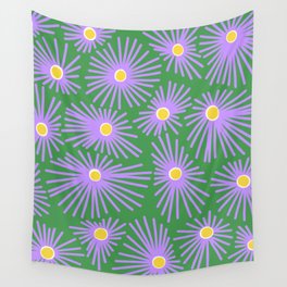New England Asters Wall Tapestry