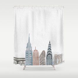 New York State of Mind Shower Curtain