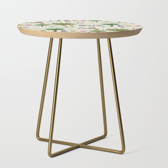 Animals' Garden Party Side Table