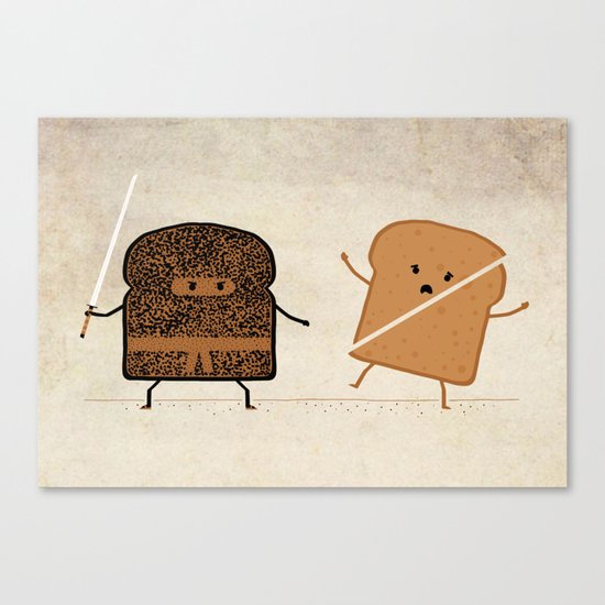 Slice! Canvas Print